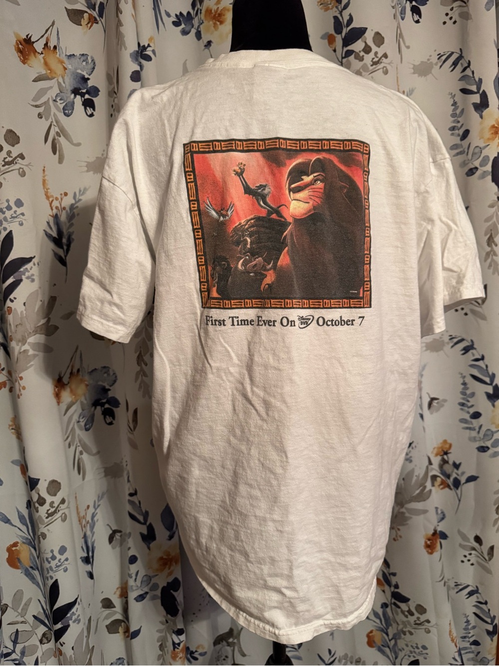 Vintage Walt Disney Lion King Size Mens XL T Shirt Special Edition B7